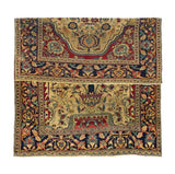 Antique  Khorasan Rug 4' 1'' x 5' 7''