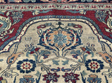 Antique  Khorasan Rug 4' 1'' x 5' 7''