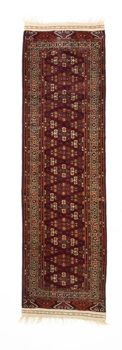 Antique Fine Turkmen Tribal Runner 2' 11'' x 8' 11''