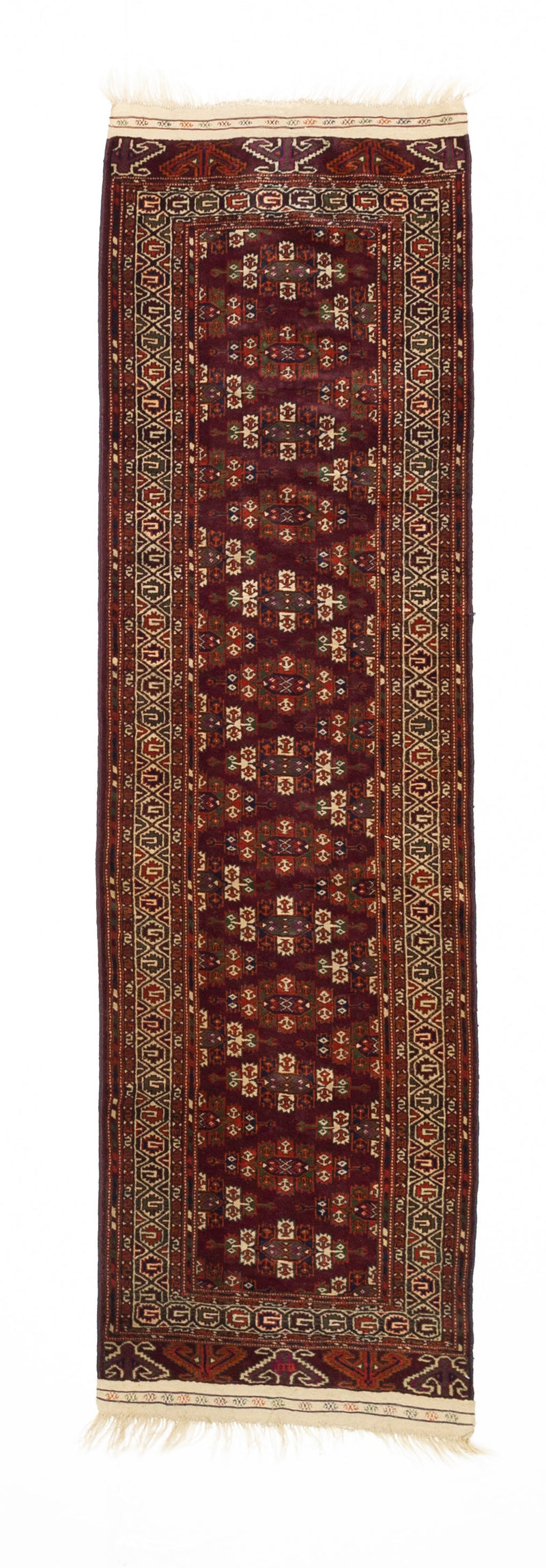 Antique Fine Turkmen Tribal Runner 2' 11'' x 8' 11''