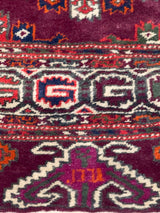 Antique Fine Turkmen Tribal Runner 2' 11'' x 8' 11''