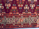 Antique Fine Turkmen Tribal Runner 2' 11'' x 8' 11''