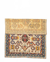 Antique Caucasian Perpedil Rug 3' 3'' x 4' 8''