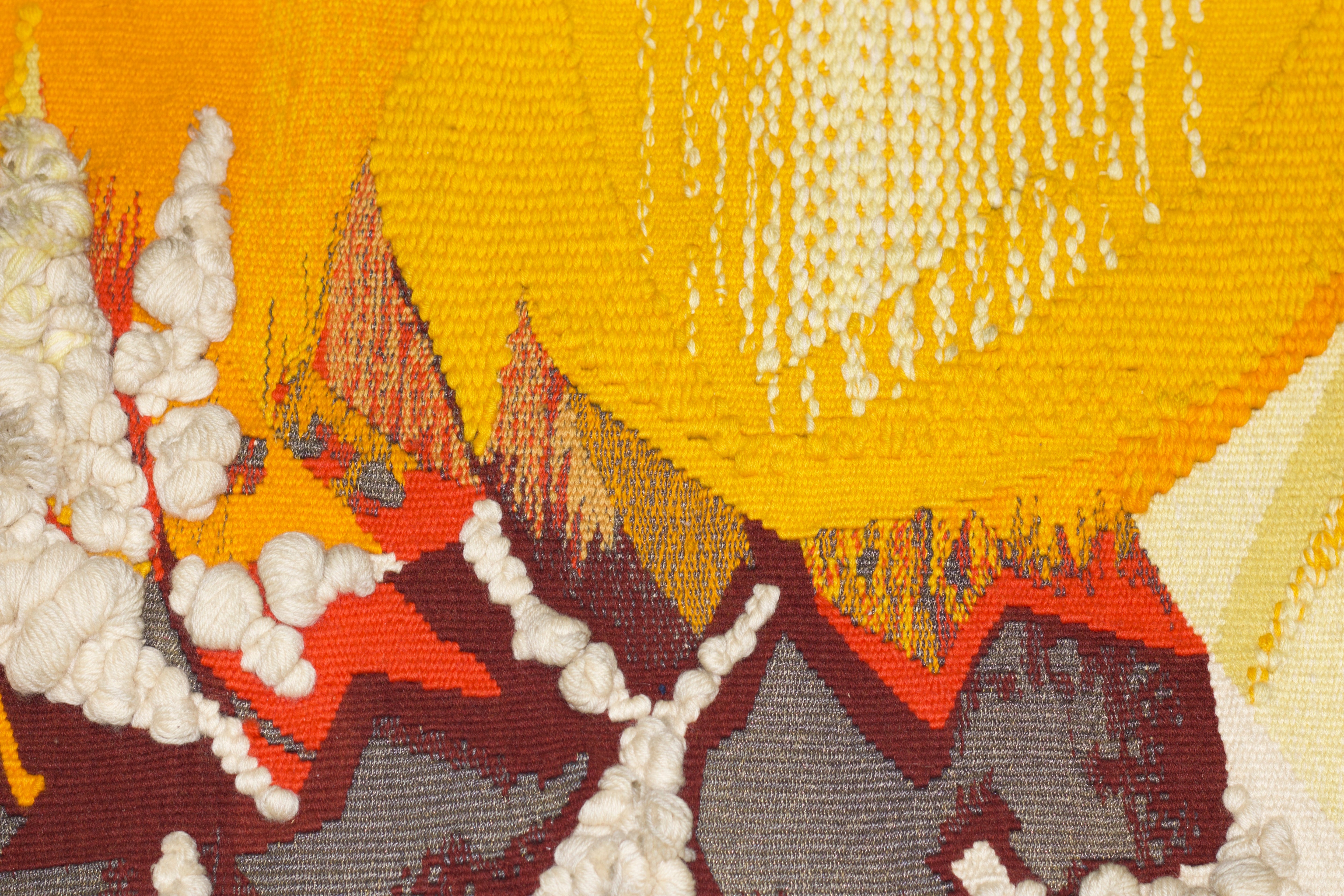 Mid Century French Tapestry Rug 2' 9" x 5' 8''