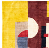 Fine French Artistic Design Inspired by Fernand Lager Rug 6'7" x 9' 9"