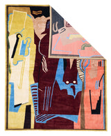 French Artistic Rug by Albert Gleizes 9'7" x 12' 0"