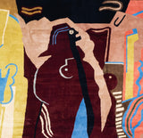French Artistic Rug by Albert Gleizes 9'7" x 12' 0"