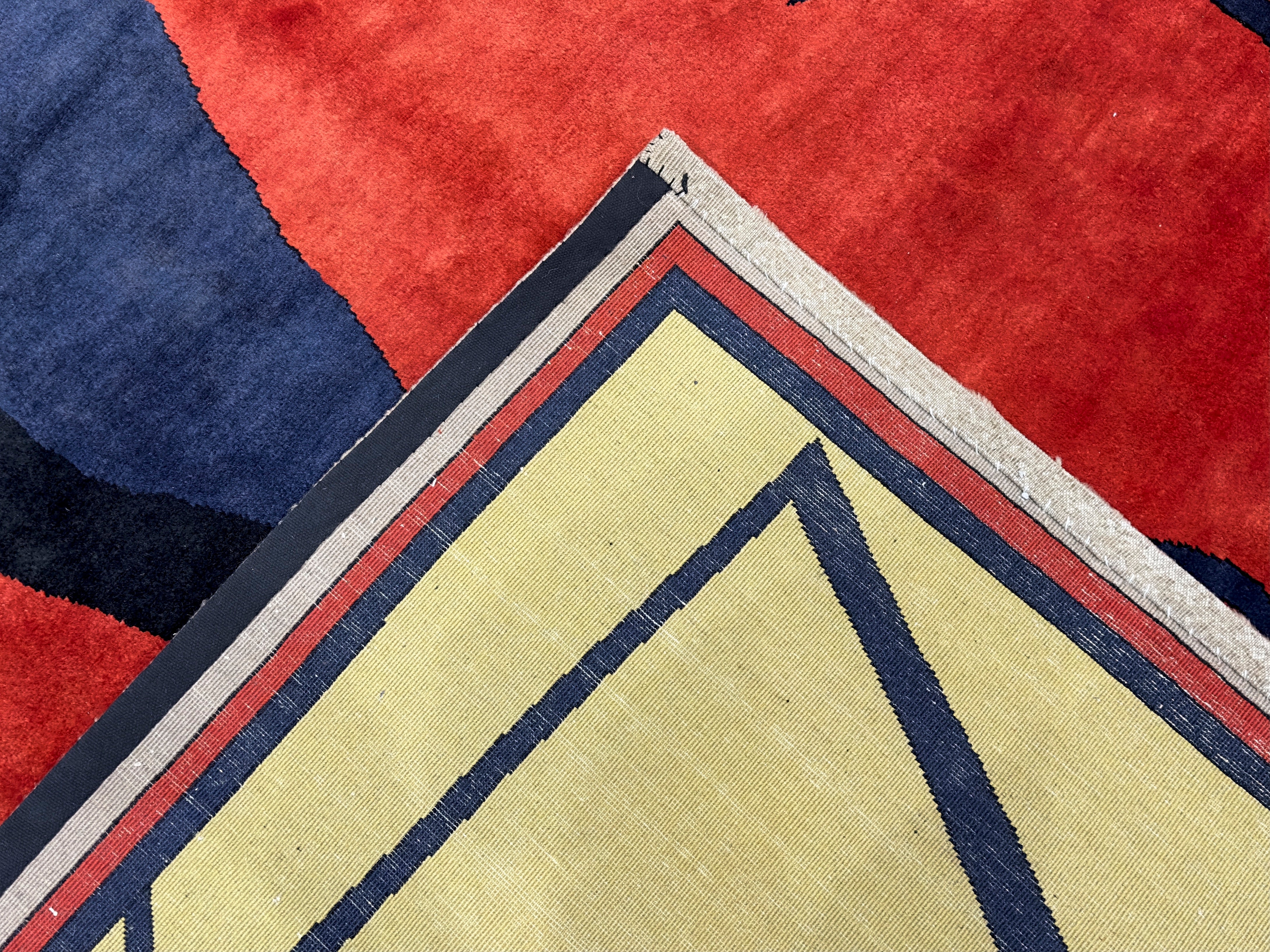 French Artistic Rug by Albert Gleizes 11' 6'' x 14' 7''