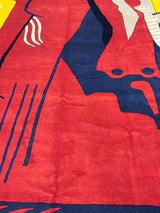 French Artistic Rug by Albert Gleizes 11' 6'' x 14' 7''