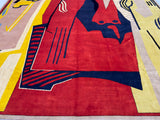 French Artistic Rug by Albert Gleizes 11' 6'' x 14' 7''