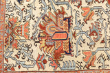 Antique  Heriz Serapi Unusual Design Rug 7'9" x 11'1''