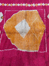 Vintage Moroccan Rug 4'7" x 8' 5''