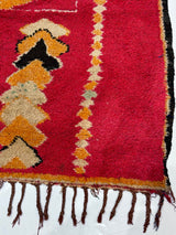 Vintage Moroccan Rug 4'7" x 8' 5''