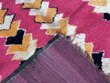 Vintage Moroccan Rug 4'7" x 8' 5''