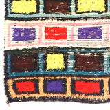 Mid Century Moroccan Rug 4' 11" x 6' 7''