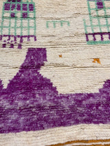 Mid Century Moroccan Rug 6'5" x 9' 6"