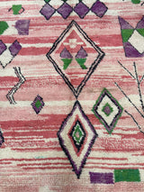Vintage Moroccan Rug 6'7" x 10' 0"