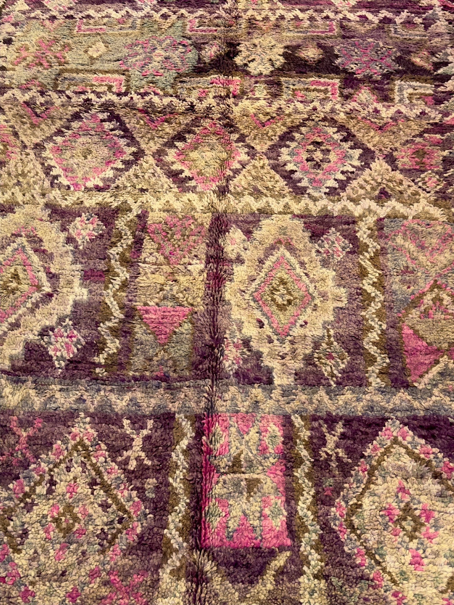Vintage Moroccan Rug 5' 9" x 9' 10"