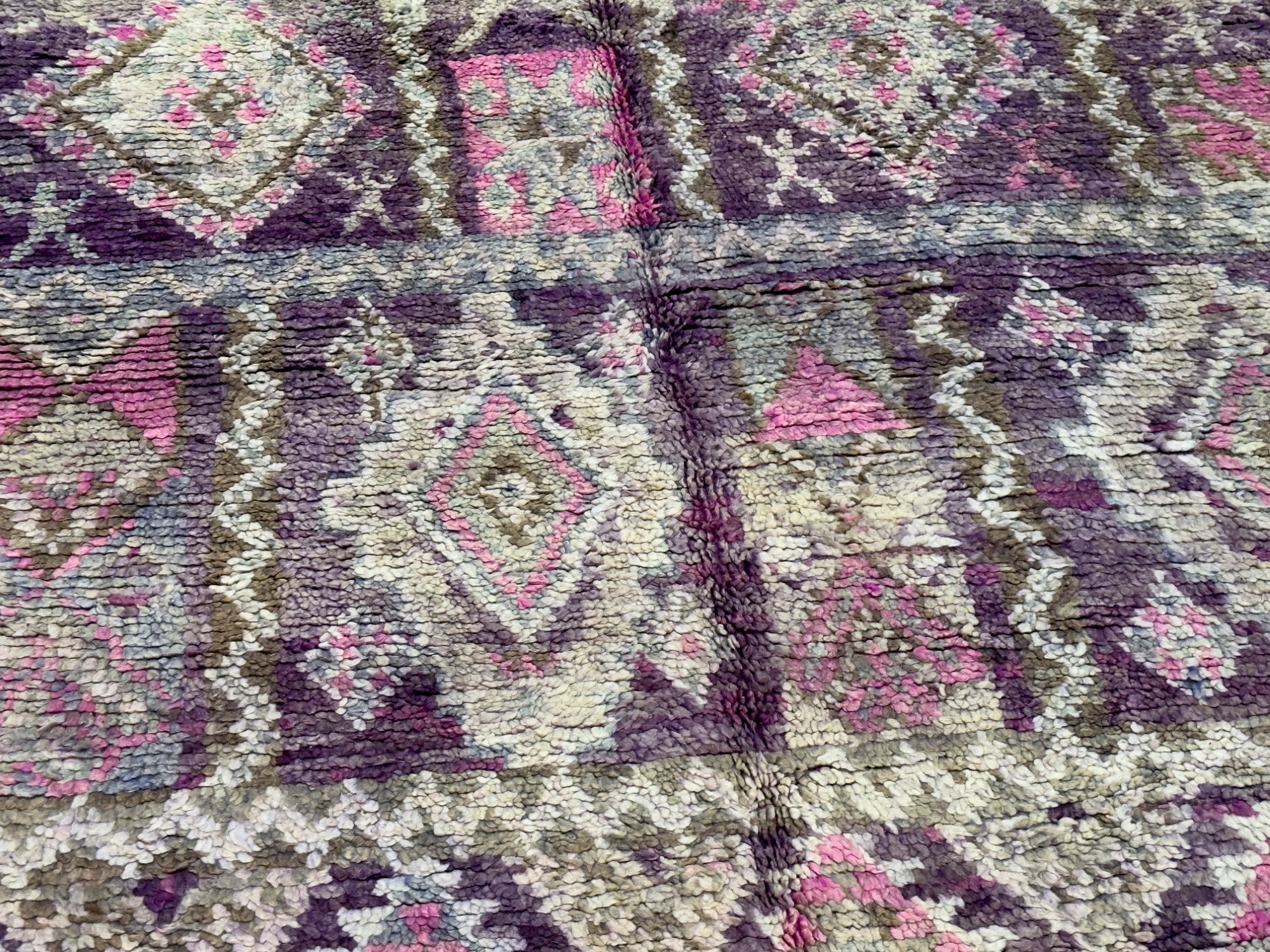 Vintage Moroccan Rug 5' 9" x 9' 10"