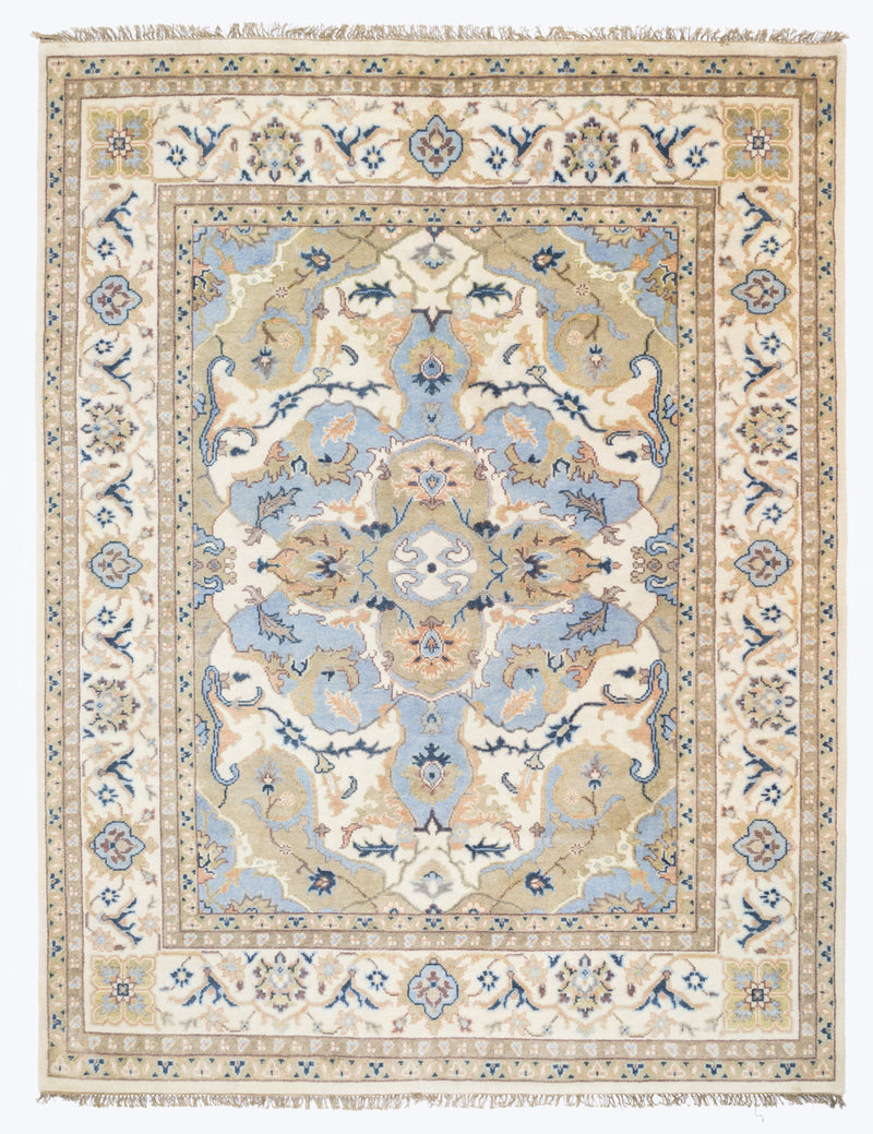 Fine Vintage Indo Kashan Rug 9'3