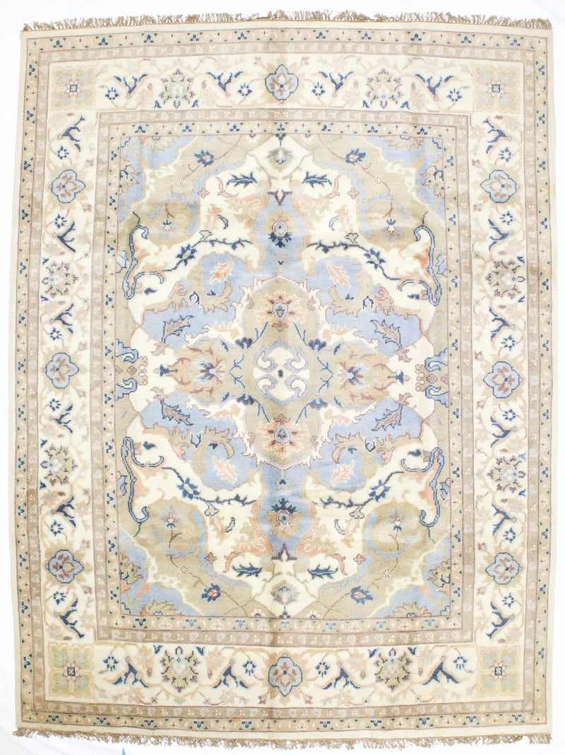 Fine Vintage Indo Kashan Rug 9' 3