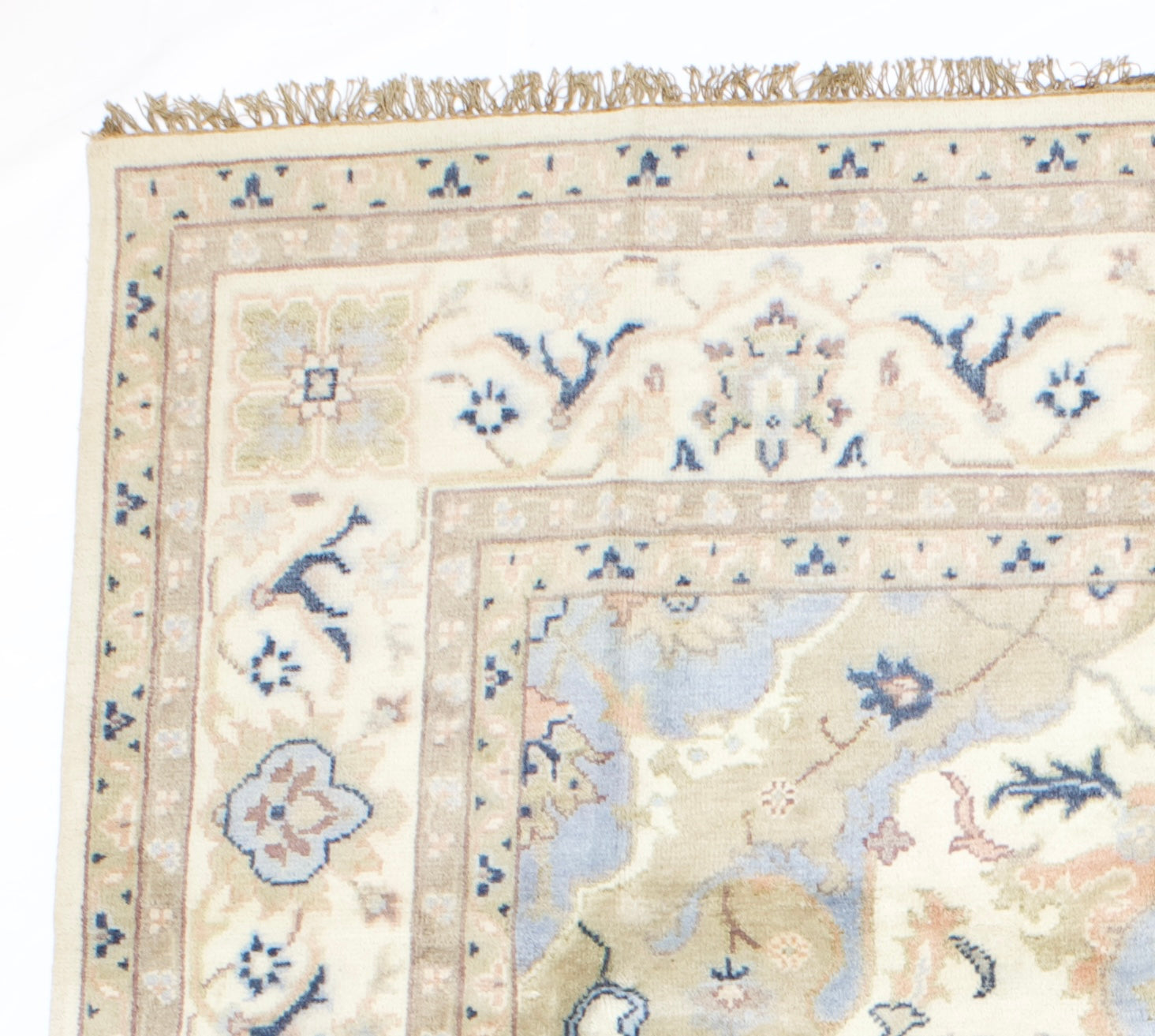 Fine Vintage Indo Kashan Rug 9' 3" x 12' 1"