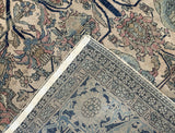Antique Mohtasham Kashan Rug 3'11" x 6' 2"