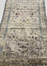 Antique Silk  Rug 3' 11" x 6' 11"