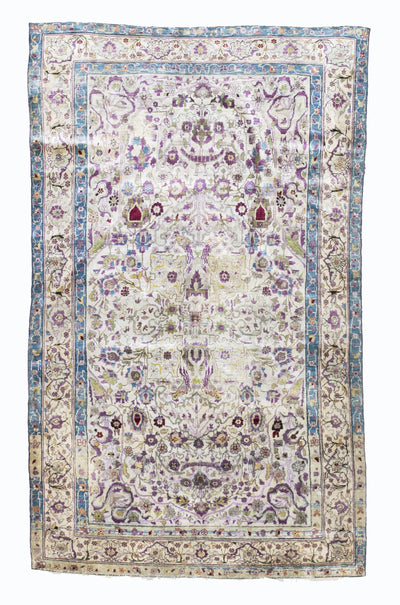 Antique Silk  Rug 3' 11