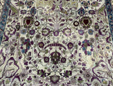 Antique Silk  Rug 3' 11" x 6' 11"