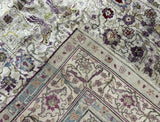 Antique Silk  Rug 3' 11" x 6' 11"