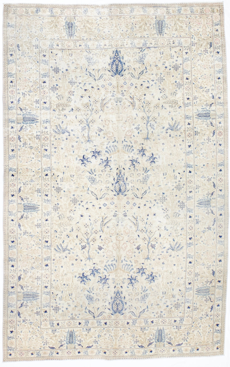 Antique  Tabriz Rug 6'0