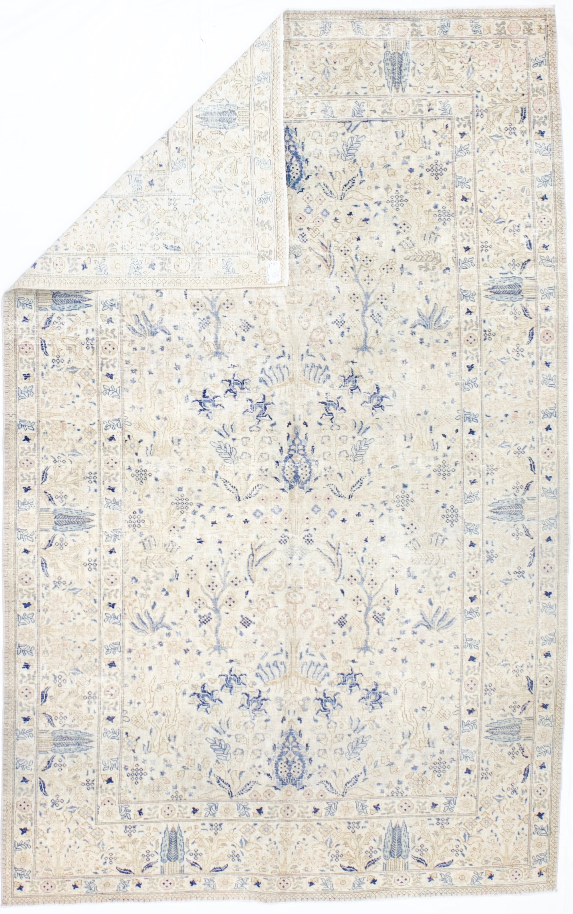 Antique  Tabriz Rug 6'0" x 9'6''