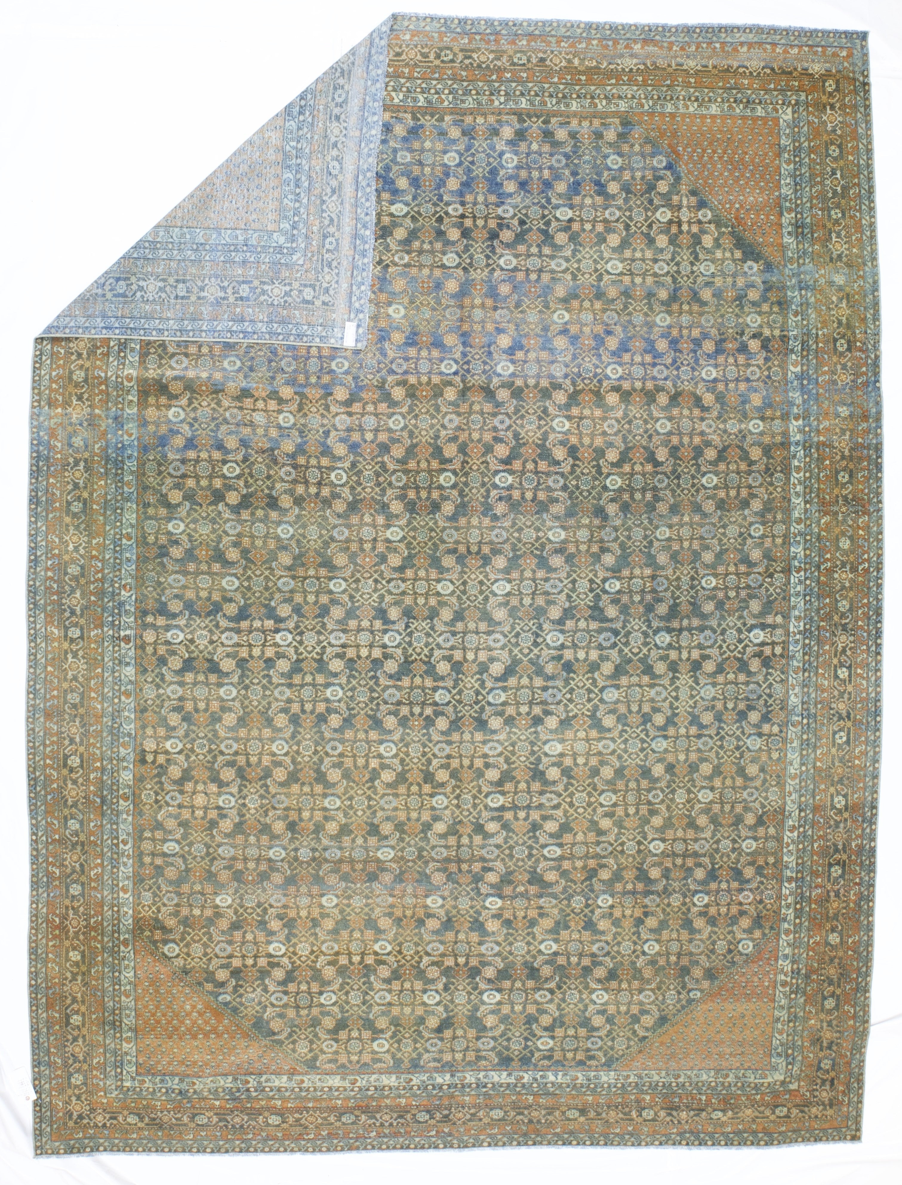 Antique  Sultanabad Rug 8' 9'' x 11' 8''