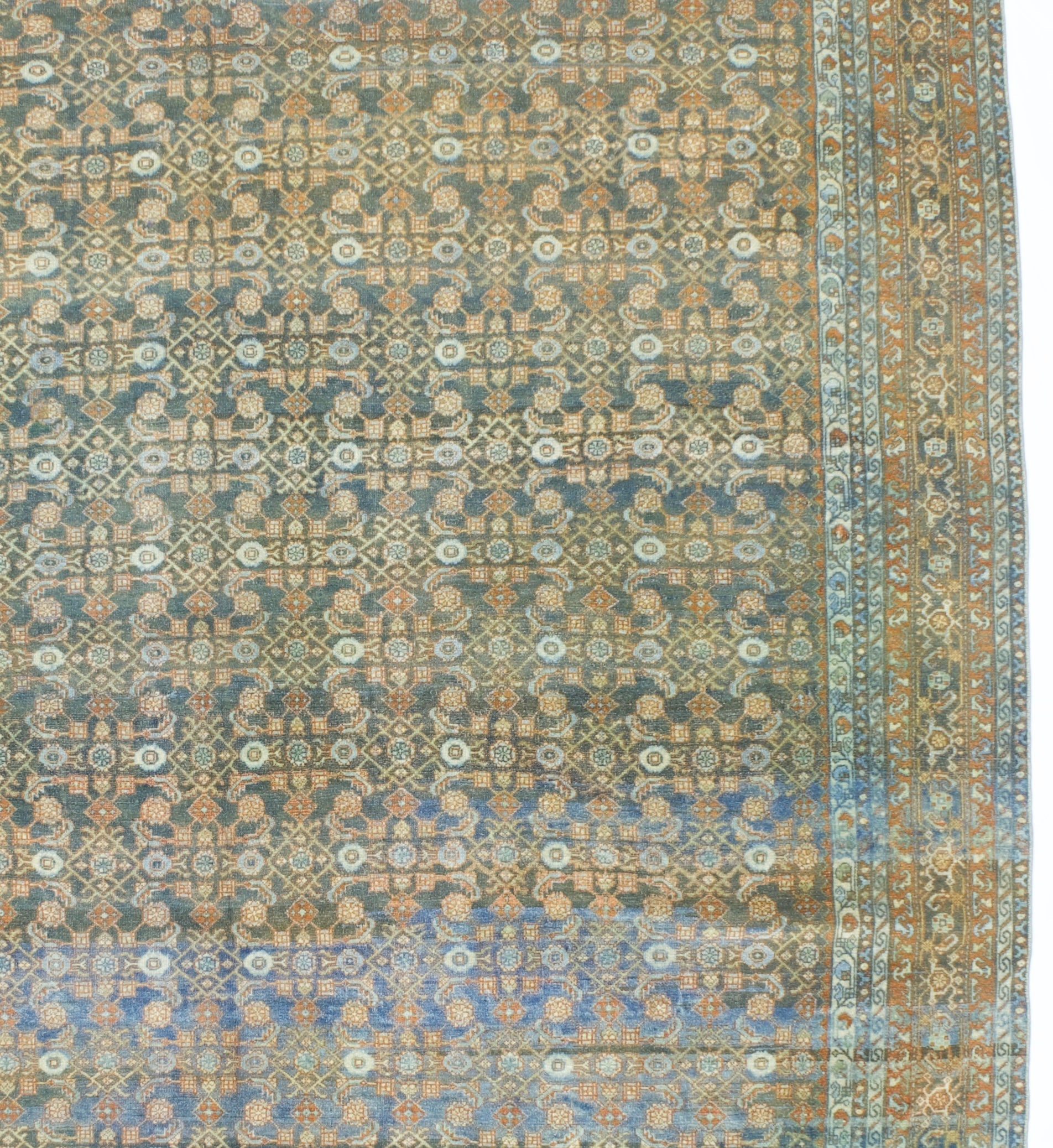 Antique  Sultanabad Rug 8' 9'' x 11' 8''