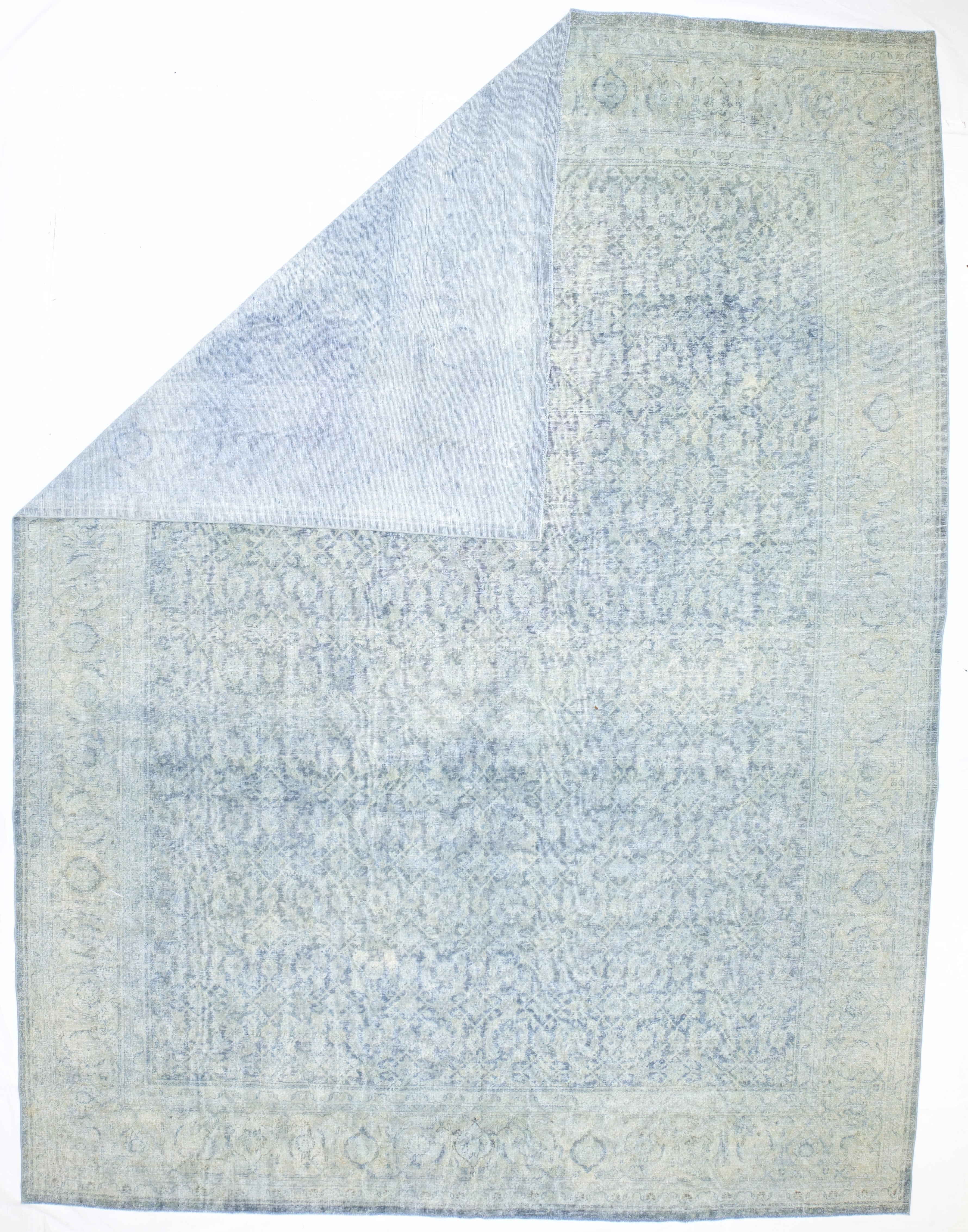 Antique  Sultanabad Mahal Rug 10'5" x 13' 10''