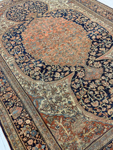 Antique  Farahan Sarouk Rug 9' 4" x 12' 1"