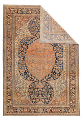 Antique  Farahan Sarouk Rug 9' 4" x 12' 1"