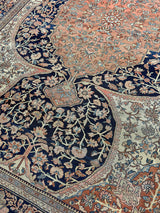 Antique  Farahan Sarouk Rug 9' 4" x 12' 1"