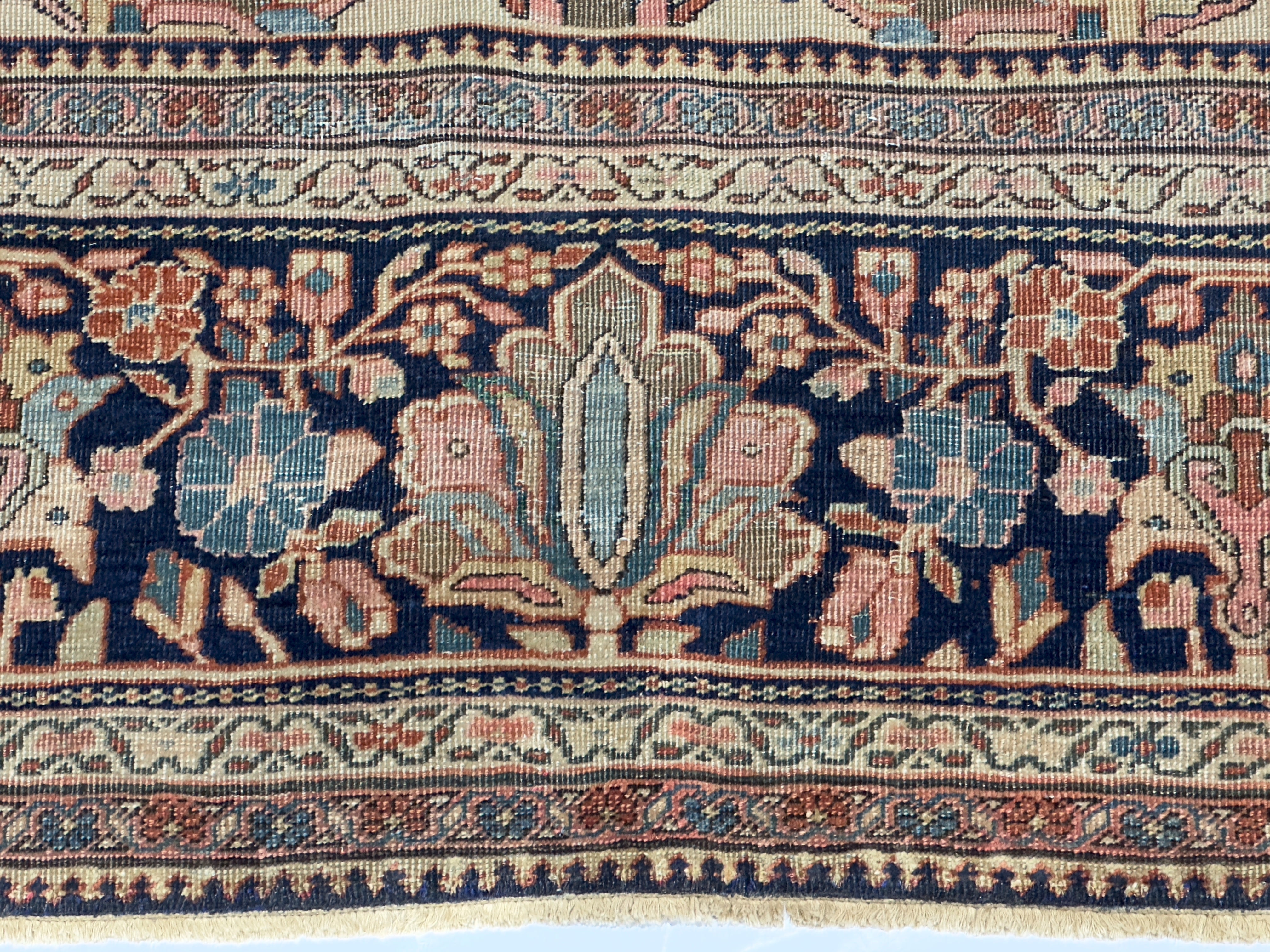 Antique  Farahan Sarouk Rug 9' 4" x 12' 1"