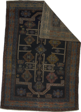 Antique Caucasian Kuba Shrivan Rug 4'1" x 5' 11"