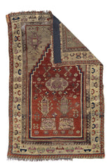 Fine Antique Turkish Konia Rug 3'0" x 4' 8"
