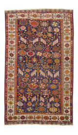 Antique  Qashqai Rug 5' 3" x 9' 1''