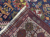 Antique  Qashqai Rug 5' 3" x 9' 1''