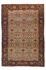 Fine Antique Farahan Sarouk Rug 4'6" x 6' 6"