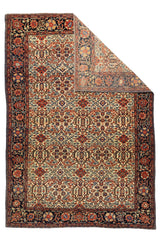 Fine Antique Farahan Sarouk Rug 4'6" x 6' 6"