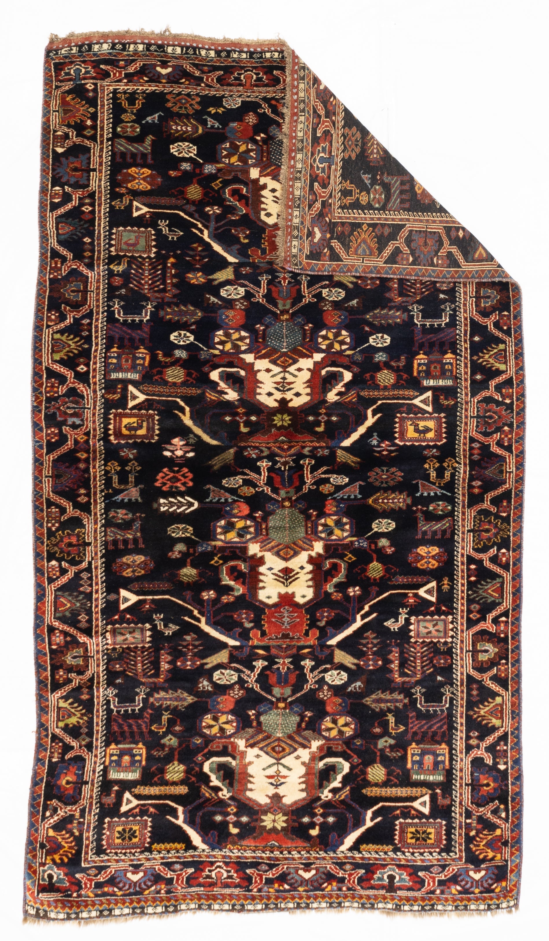 Antique  Tribal Lori Rug 4'9" x 8' 4"