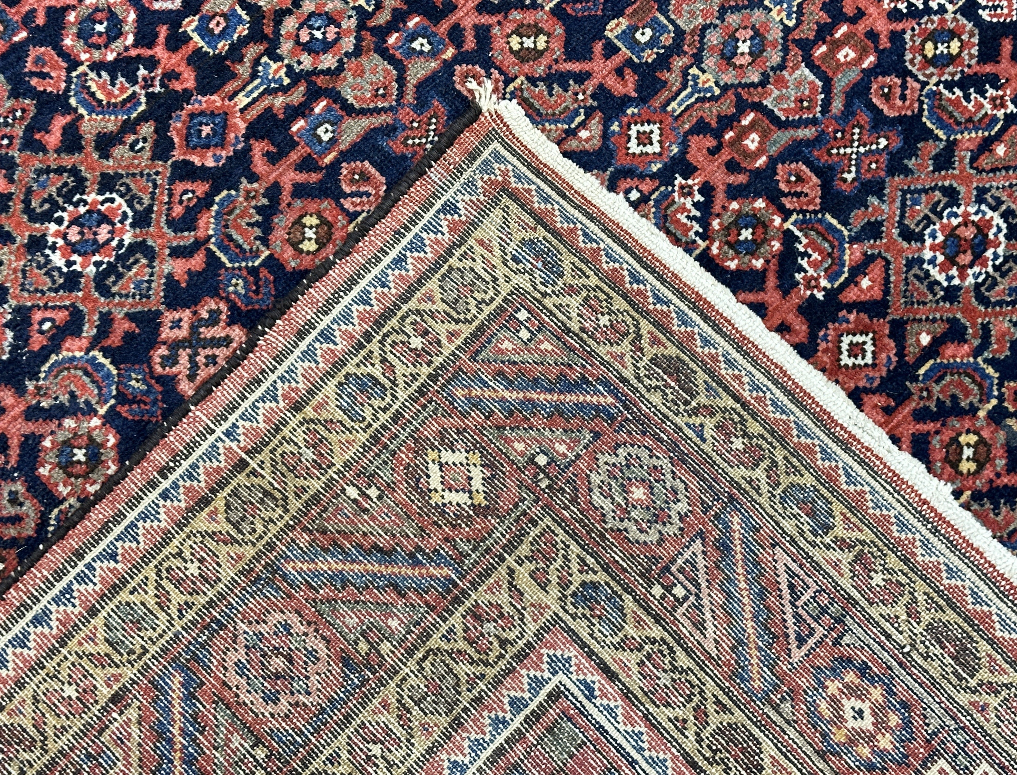 Antique  Malayer Rug 4'4" x 6' 7"
