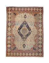 Fine Antique Mohtasham Kashan Rug 8' 4'' x 11' 4''