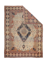 Fine Antique Mohtasham Kashan Rug 8' 4'' x 11' 4''